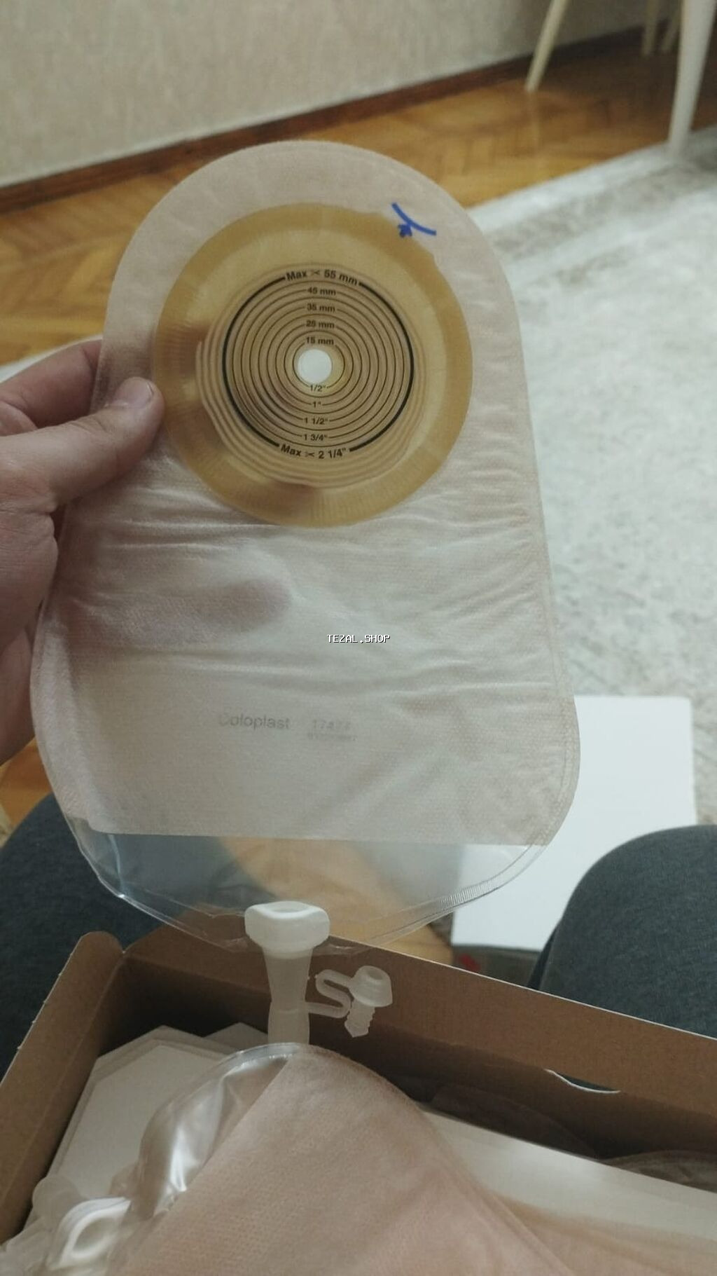 Məhsul: Coloplast Alterna urostomiyə torbaları və aksesuarları - - şəkil 4