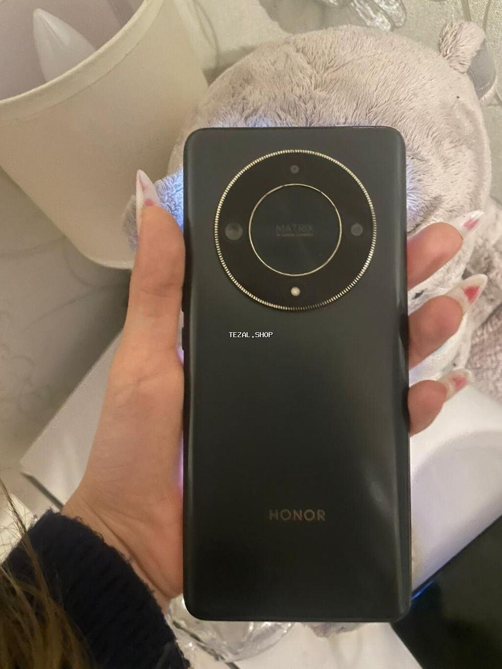 Honor X9b, 128 GB, rəng - Qara, Barmaq izi, İki sim kartlı, Face ID