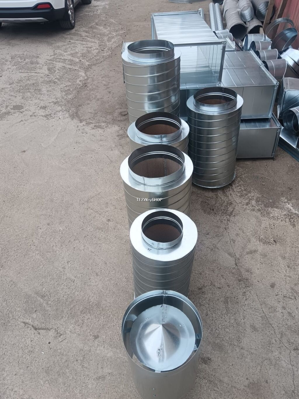 Havalandırma sistemləri üçün spiral borular və kvadrat kanallar - şəkil 3