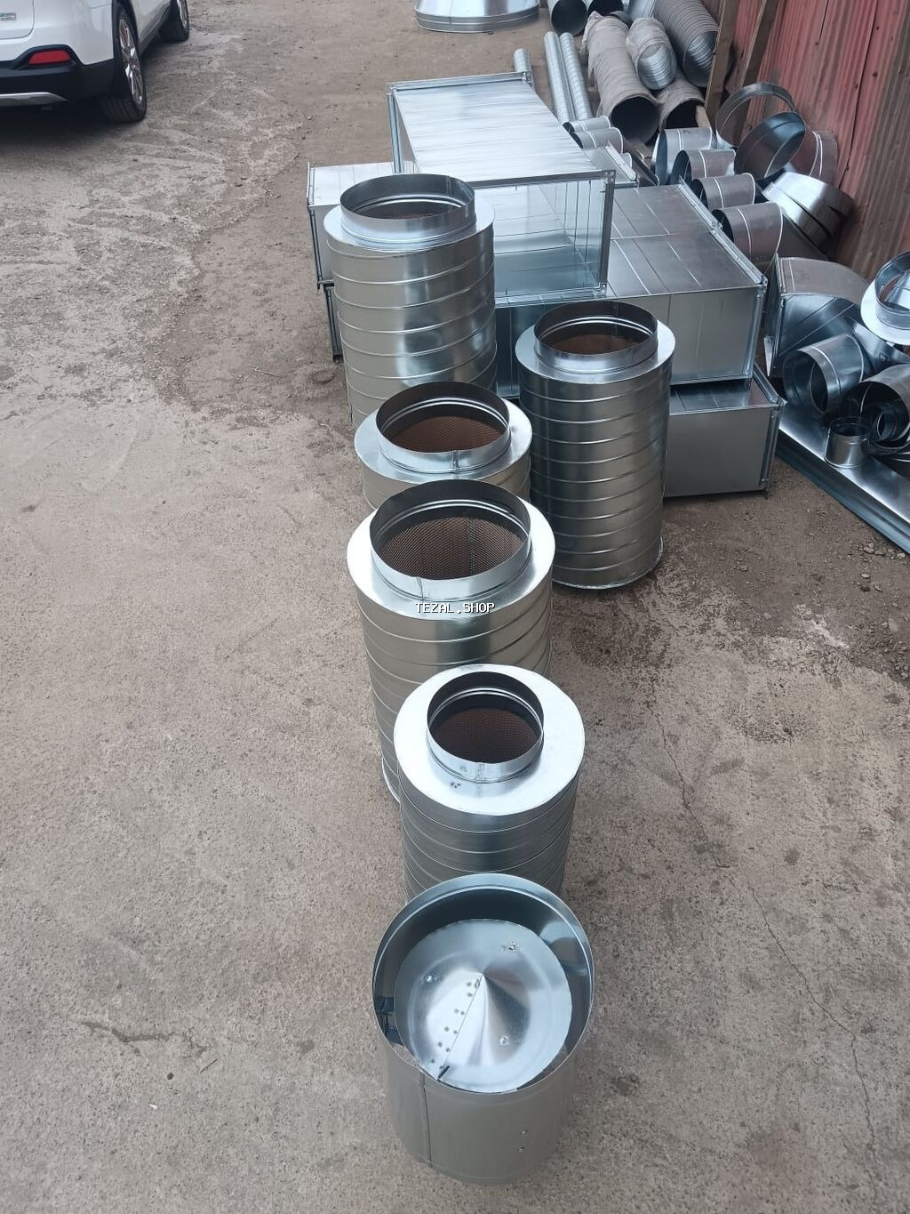 Havalandırma sistemləri üçün spiral borular və kvadrat kanallar - şəkil 5