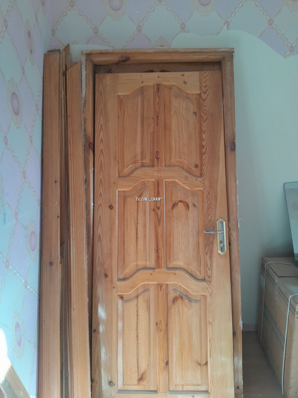 Taxta qapi 40 manat eni 90 hündür 2 - şəkil 2