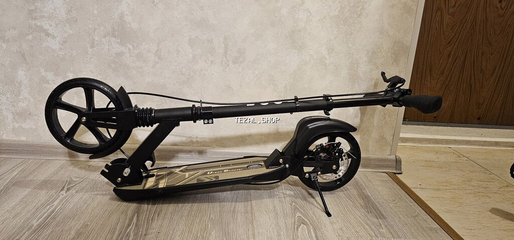 Usaqlar üçün yığcam və rahat şosse skuter 100 kq qeder agirliqa - şəkil 2