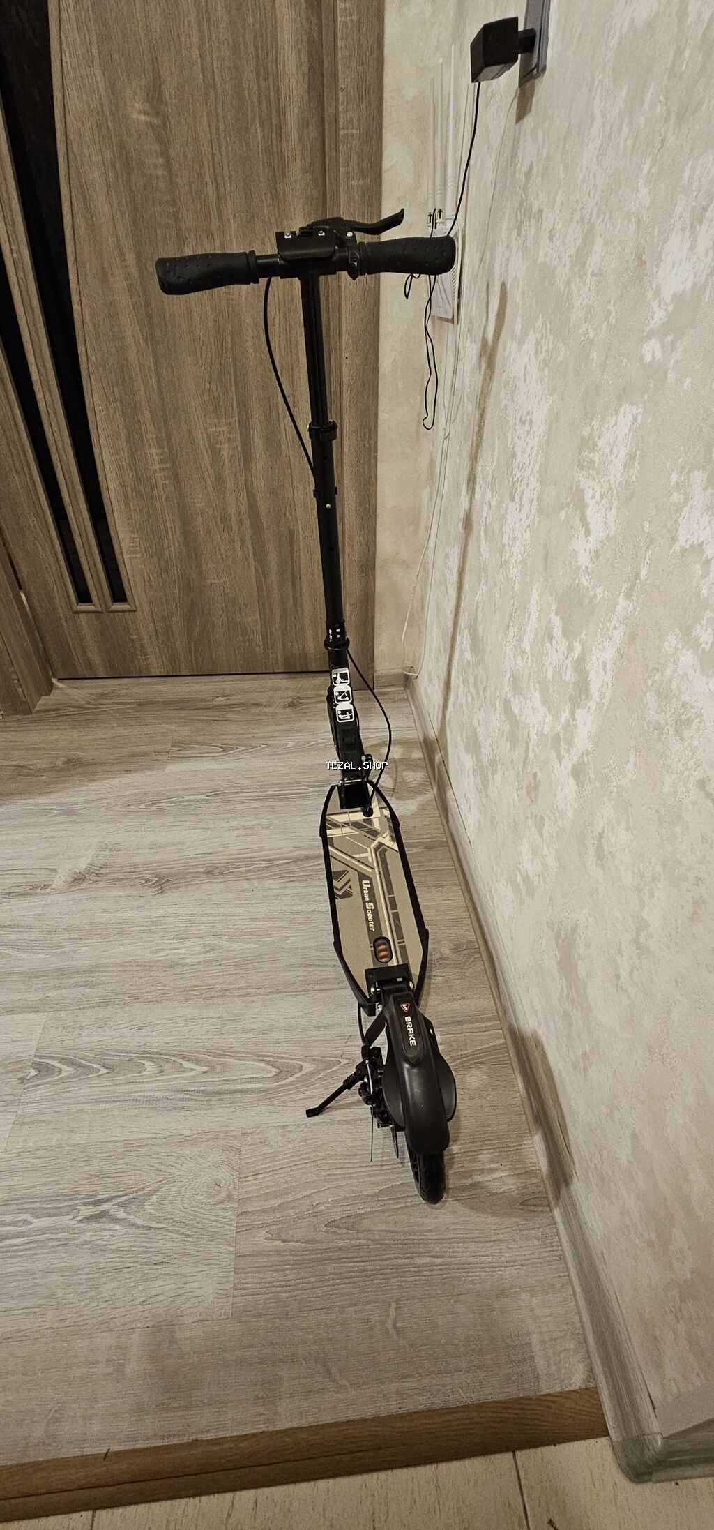 Usaqlar üçün yığcam və rahat şosse skuter 100 kq qeder agirliqa - şəkil 4