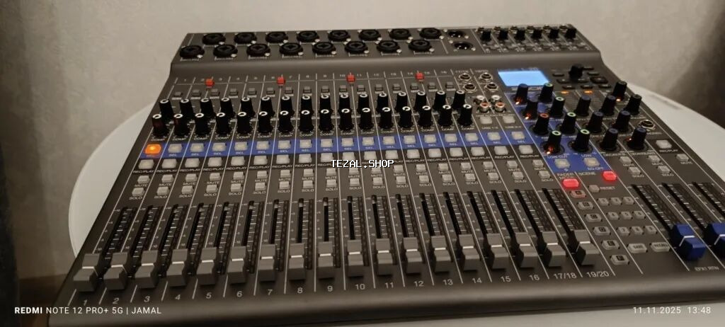 Zoom LiveTrak L-20 analoq və rəqəmsal mikşer konsolu və çoxkanallı - şəkil 5