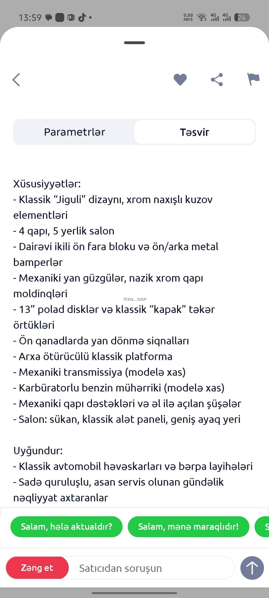 SALAM QRUP ƏHLİ NECESİZ TƏCİLİ OLARAĞ *🍳 AŞPAZ XANIM TƏLƏB OLUNUR!* - şəkil 2