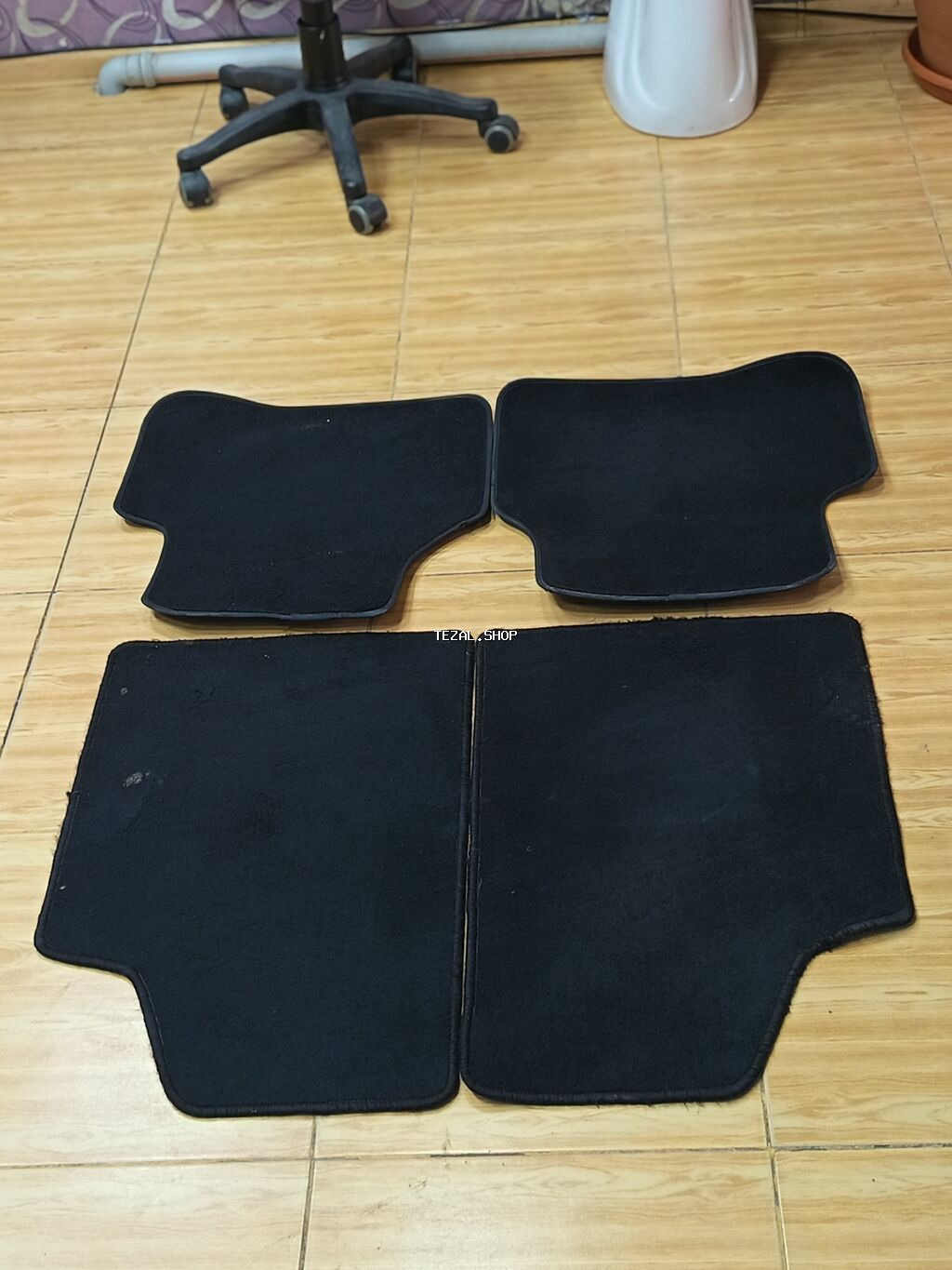 Avtomobil üçün ayaqaltı, Parça, tekstil