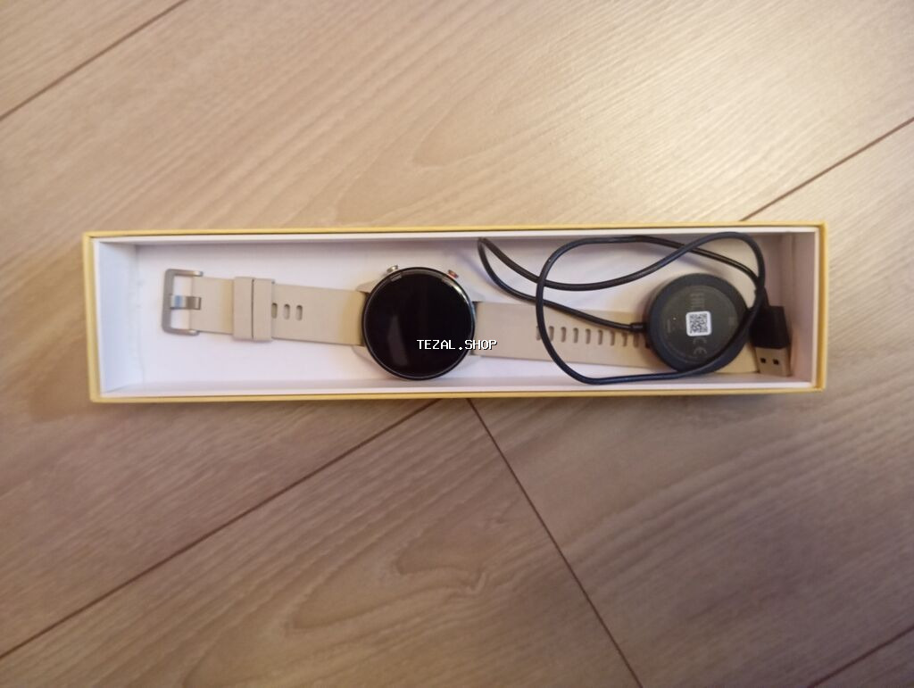 İşlənmiş, Smart saat, Xiaomi, Sensor ekran, rəng - Bej - şəkil 5