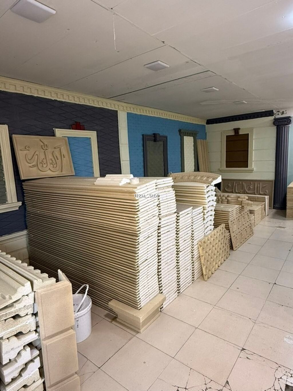 Fasad və interyer üçün dekorativ termo aqlay məhsulları - İsti aqlay