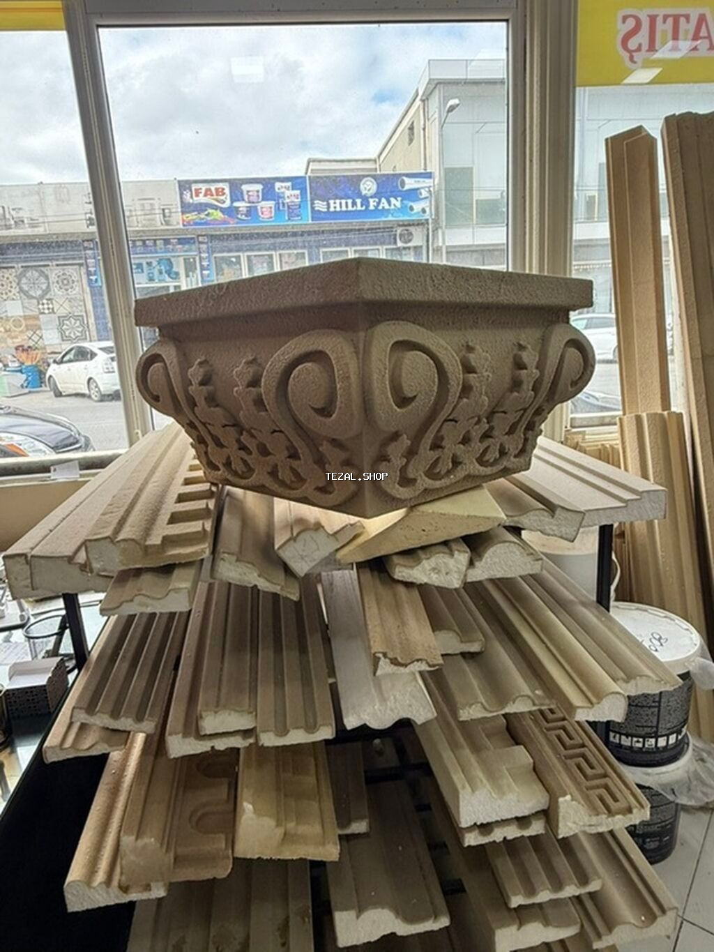 Fasad və interyer üçün dekorativ termo aqlay məhsulları - İsti aqlay - şəkil 4