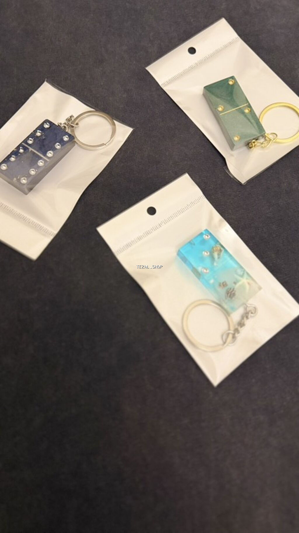 Epoksi domino açarlıq seti Əl işidi topdan satış -tək satış mövcuddur