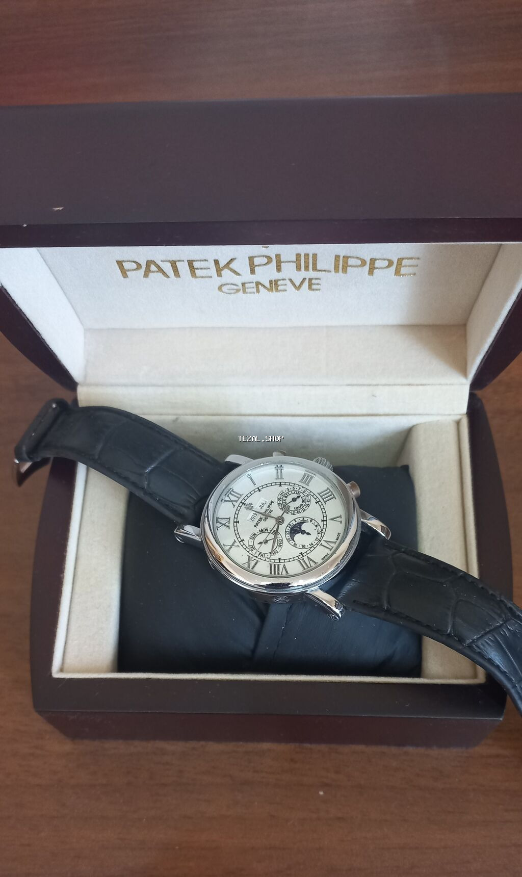 Qol saatı, Patek Phillipe, rəng - Gümüşü