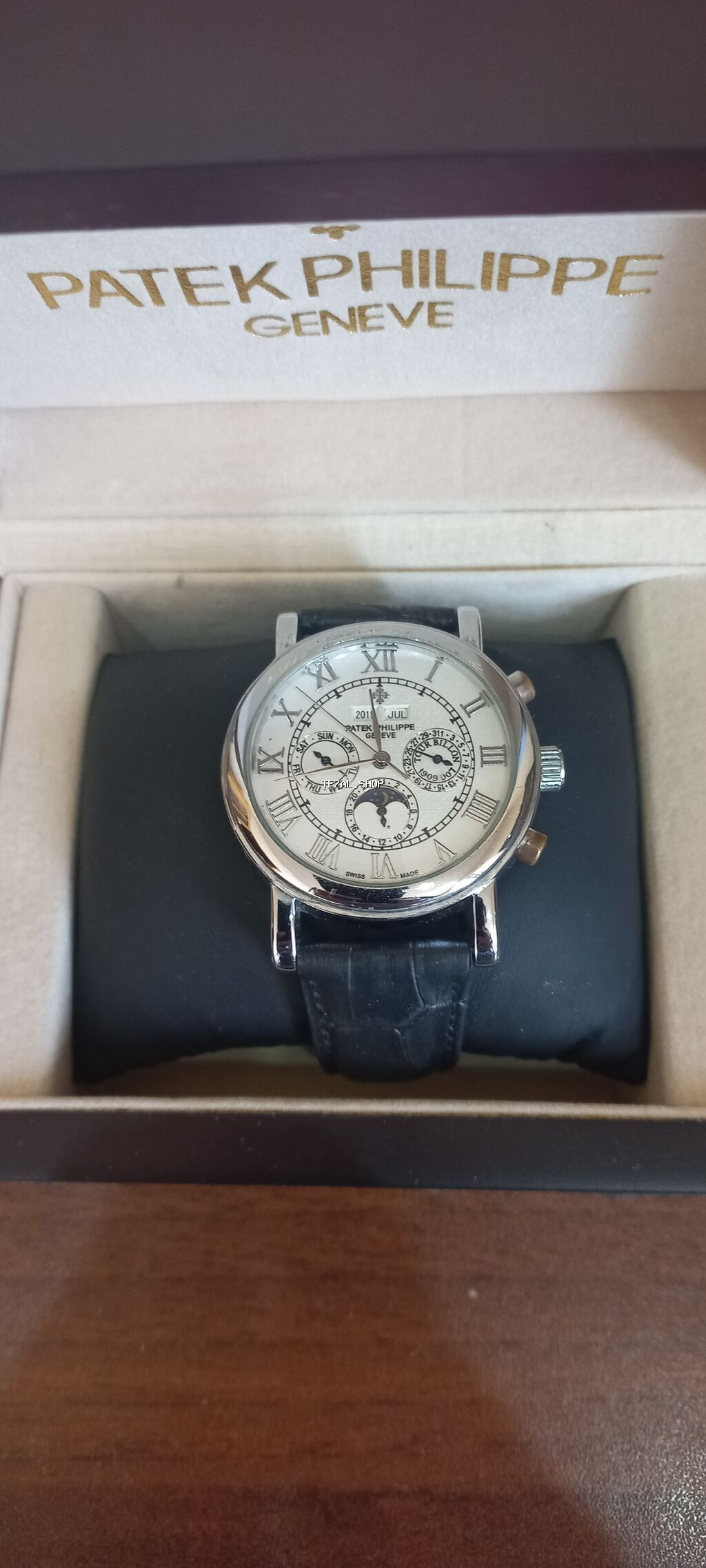 Qol saatı, Patek Phillipe, rəng - Gümüşü - şəkil 3