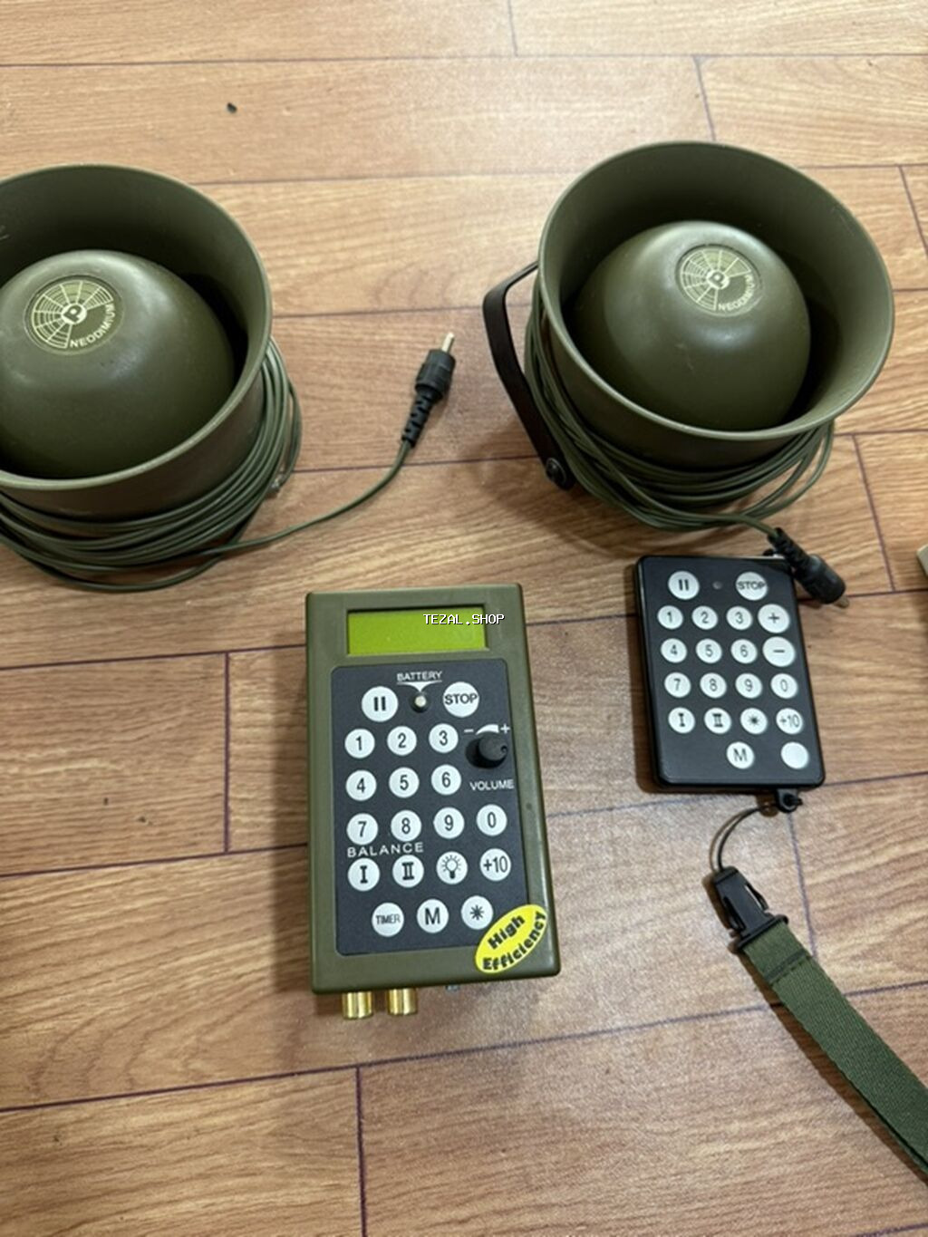 Plurifon RDP2 35W D ST – elektron quş səsi çalma sistemi Komplekt: - - şəkil 5