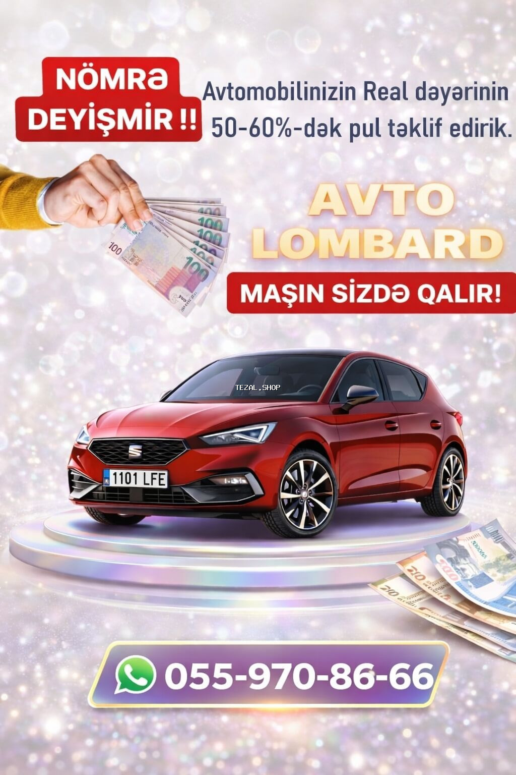 Xidmət: Avvto kredit&Avto Lombard – Maşın sizdə qalır Təsvir: -