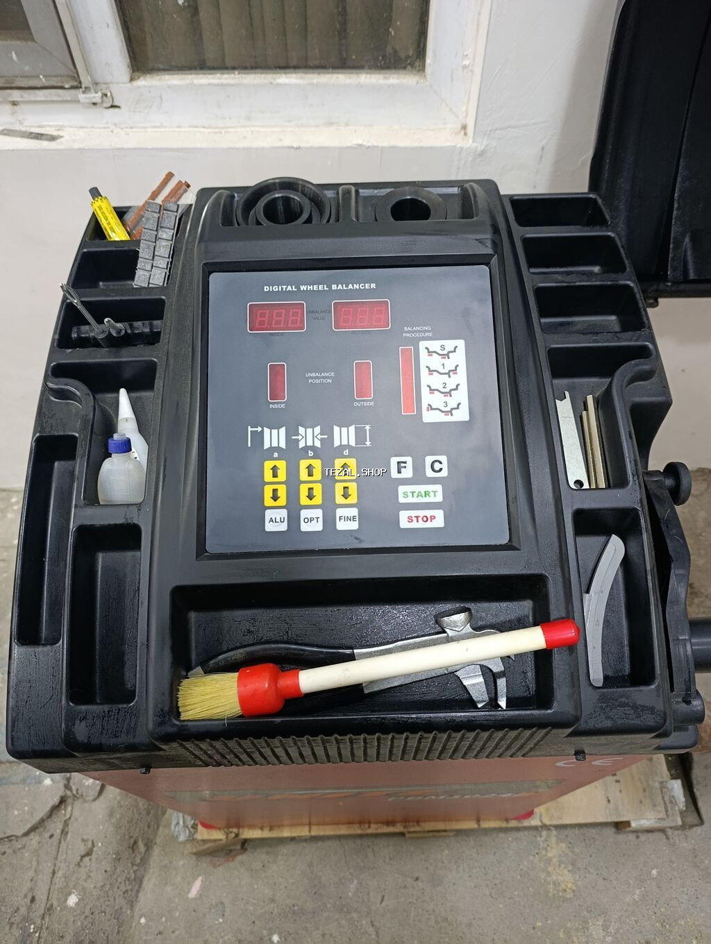 ✅️Unite PBM1024 rəqəmsal təkər balanslama aparatı