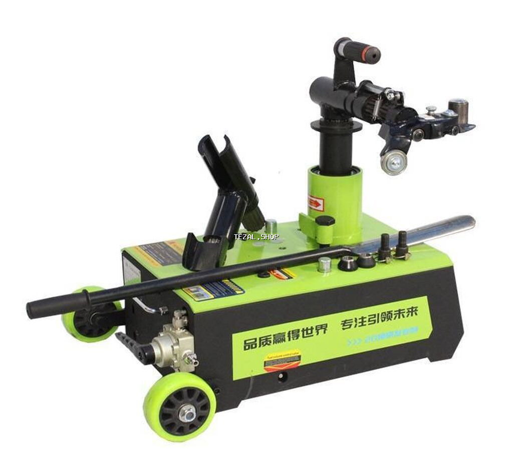 Yuk mashinlarinin tekerlerini montaj elemek uchun avadanliq. yenidir