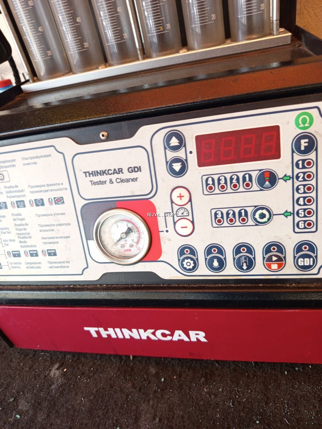 THINKCAR GDI Injector Tester & Cleaner + Ultrasonik Vanna Peşəkar - şəkil 4