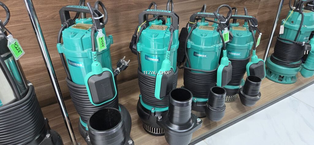 Nasos, Kanalizasiya üçün, quraşdırılma Sualtı, Yeni