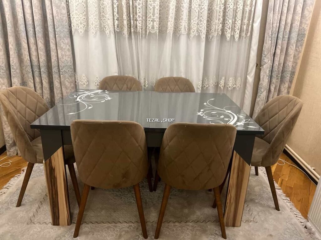 İşlənmiş, Masa və oturacaqlar - şəkil 2