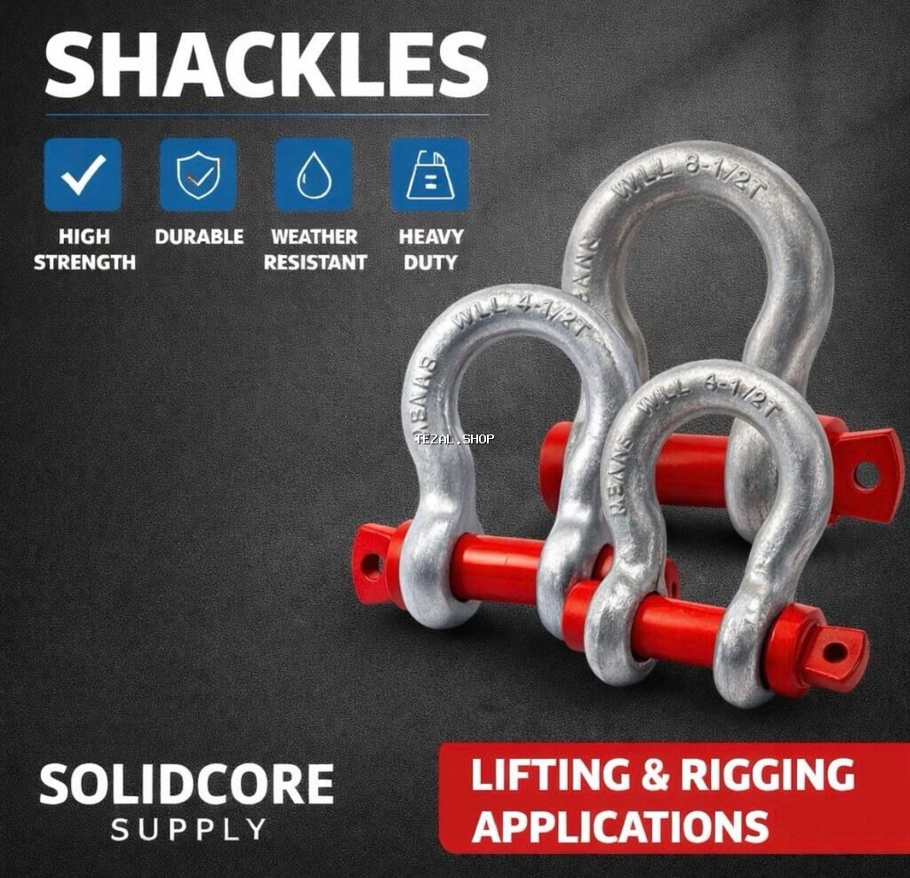 Məhsul: Polad Şakllar (Shackles) – SOLIDCORE SUPPLY - Yüksək