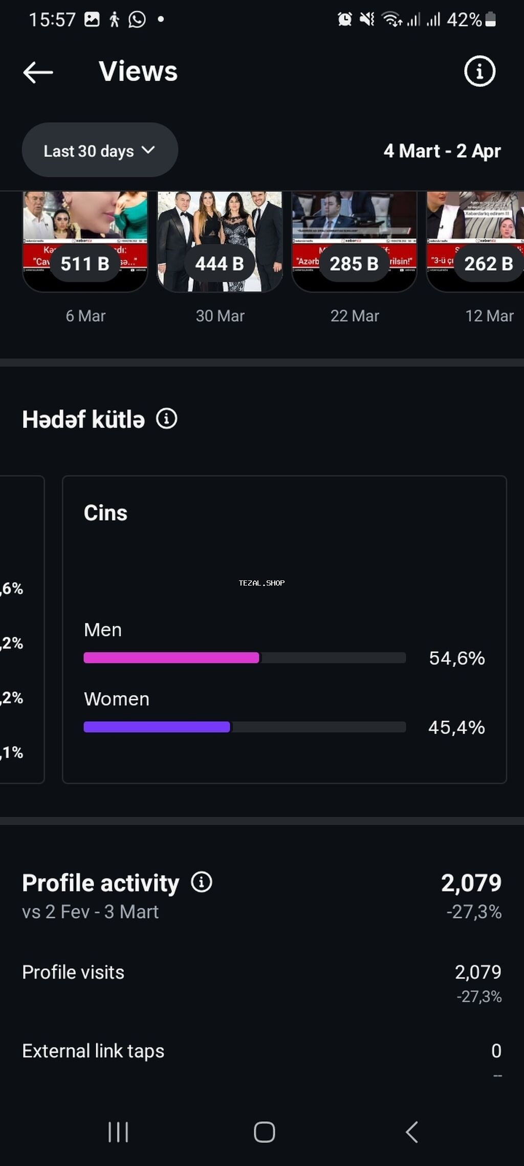 Xidmət: InfoLive.az Instagram səhifəsində reklam yerləşdirilməsi - şəkil 2