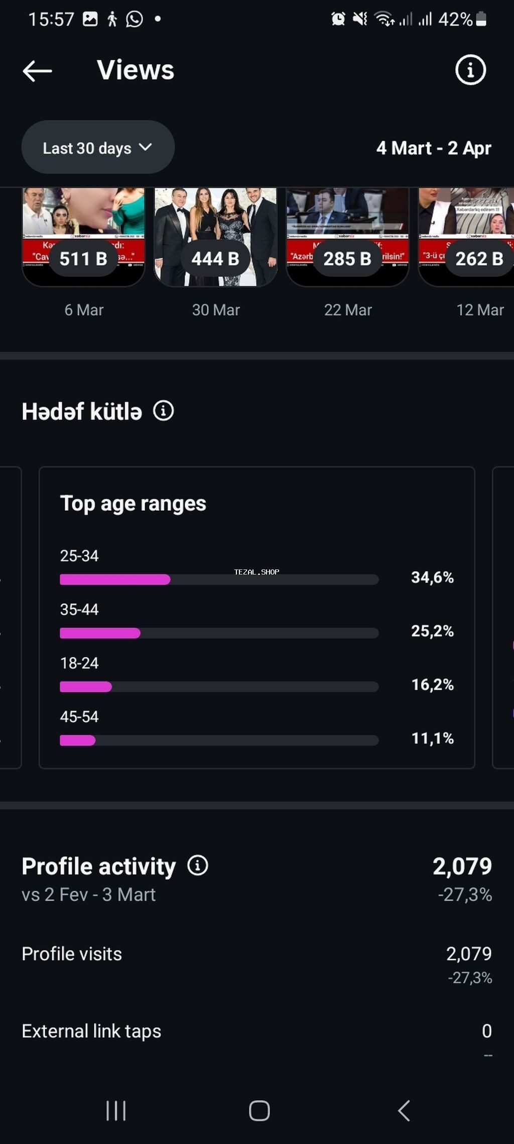 Xidmət: InfoLive.az Instagram səhifəsində reklam yerləşdirilməsi - şəkil 5