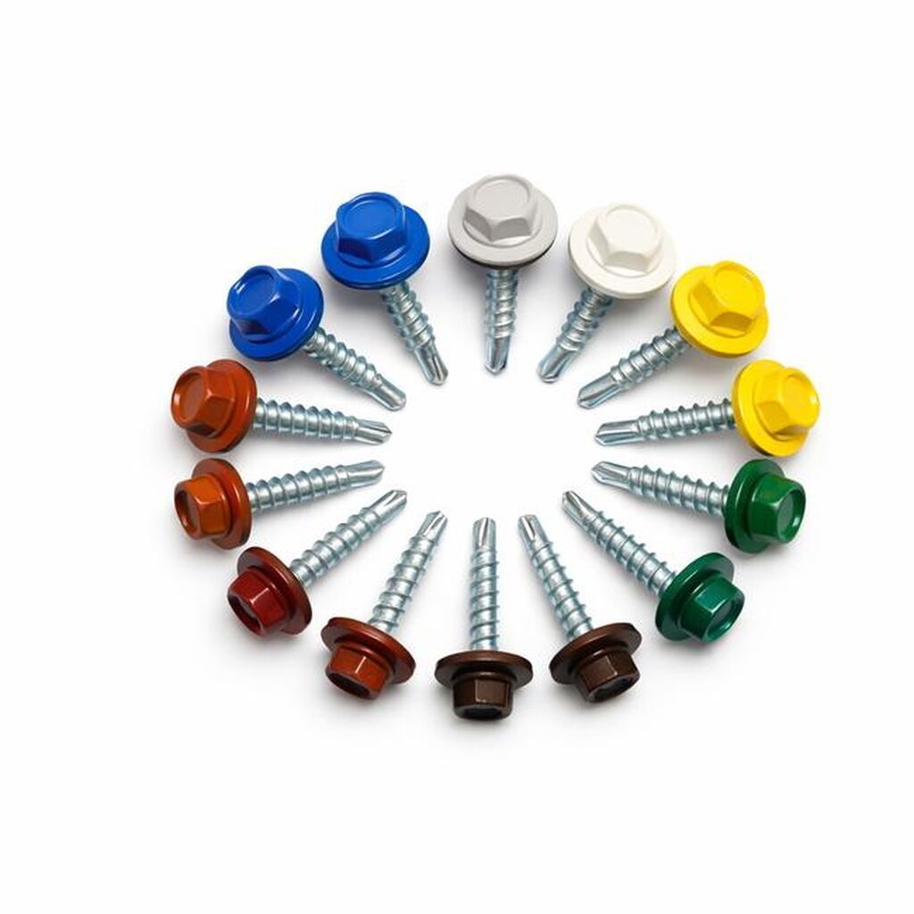 Şurup dəsti RAL 5004, 4.8x35 mm, 170 əd Xüsusiyyətlər Brend: No Brand