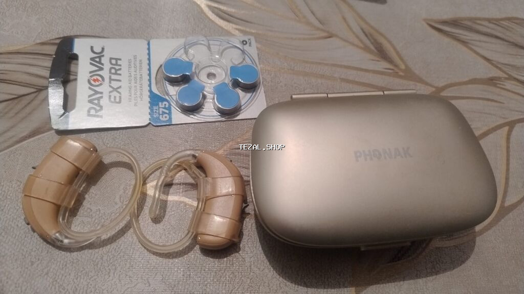 Phonak qulaq aparatları dəsti Məzmun: - 2 ədəd qulaq arxası tipli - şəkil 2