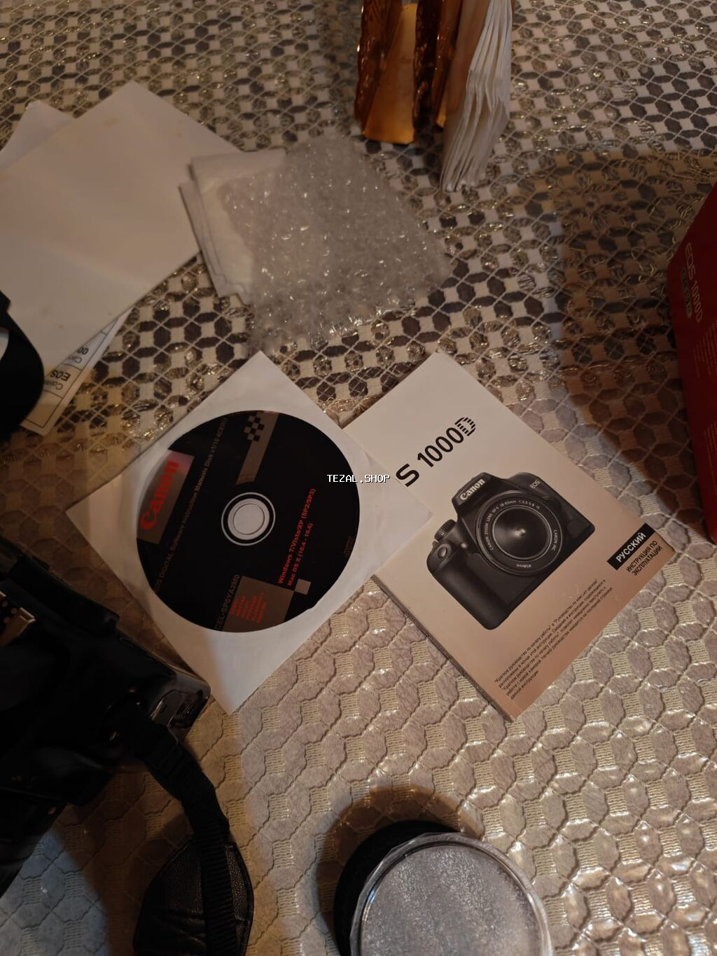 Canon EOS 1000D DSLR - Yenidən seçilmir çox az istifadə olunub - - şəkil 3