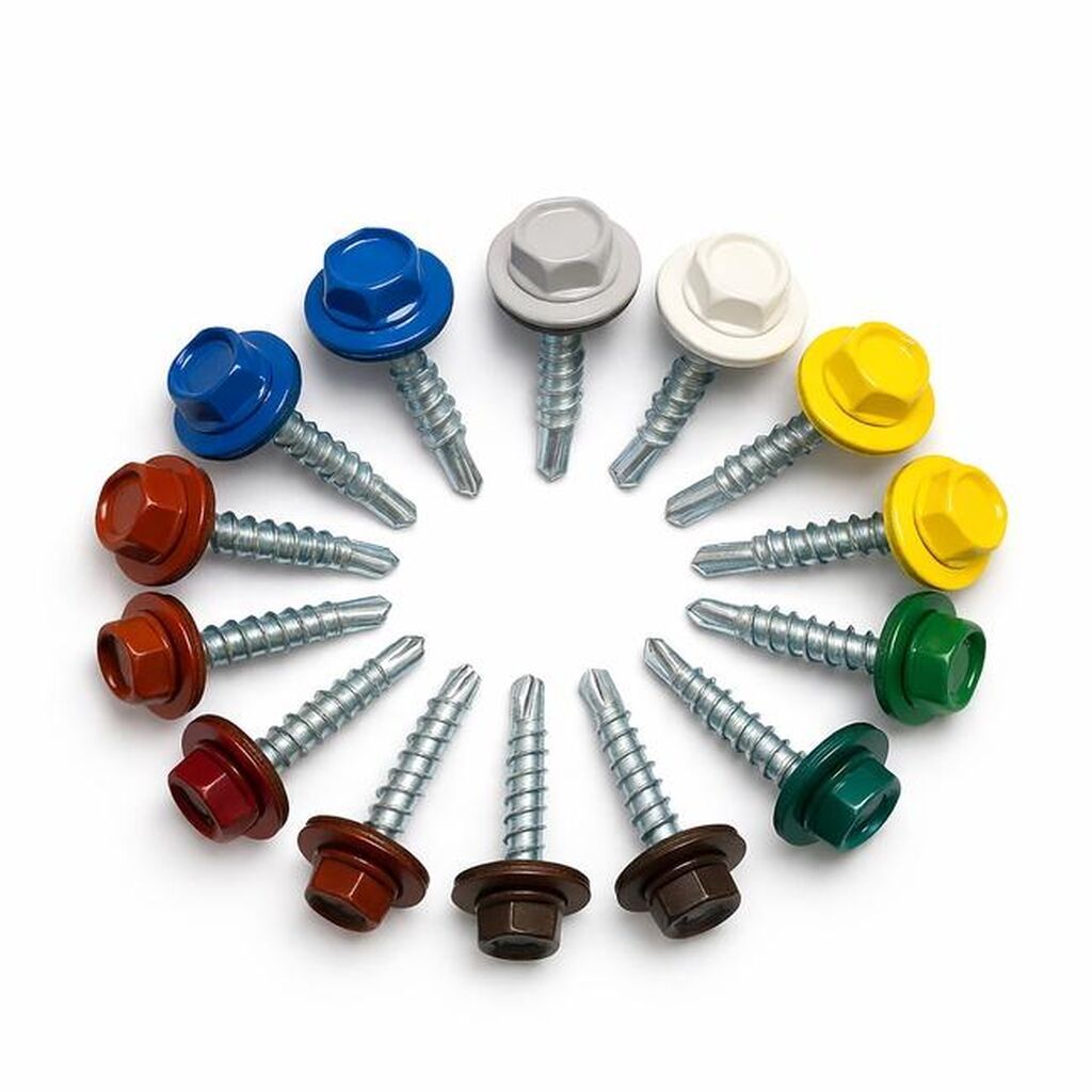 Şurup 5.5x19 mm 100 ədəd Ral 6020 Xüsusiyyətlər Brend: No Brand