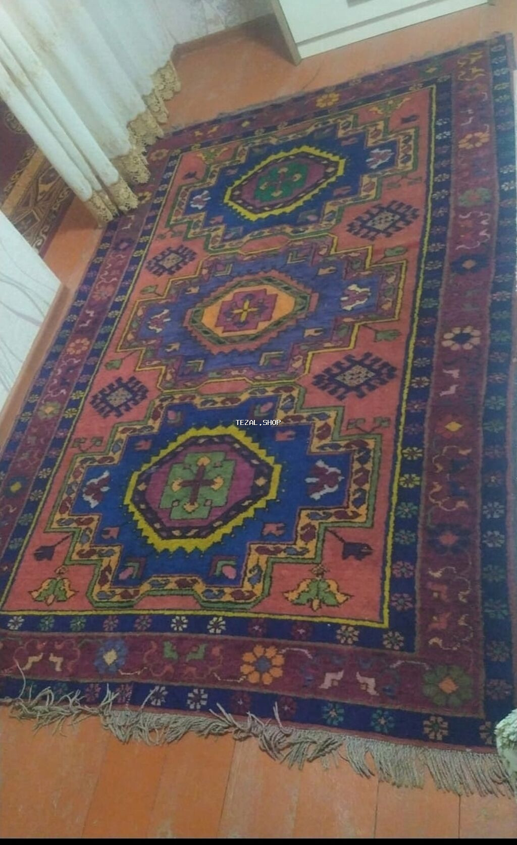 1965 xalacasdi əlilə toxunub ne rəng vurulub ne birşey temiz toxuma - şəkil 4