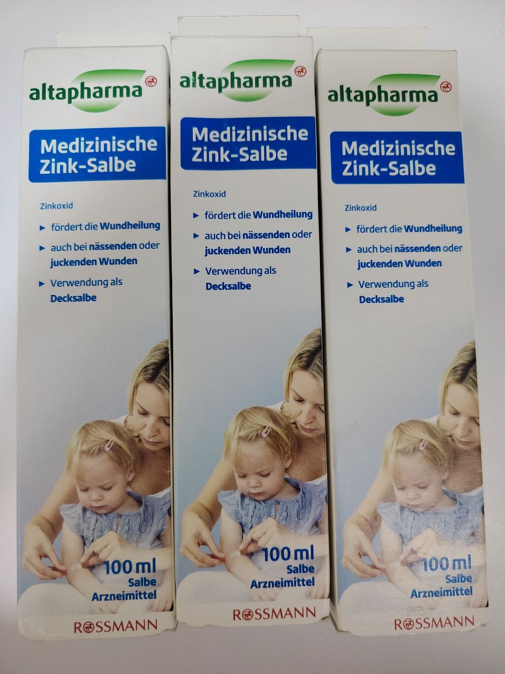 Altapharma Medizinische Zink-Salbe – sink oksidli tibbi maz - Həcmi