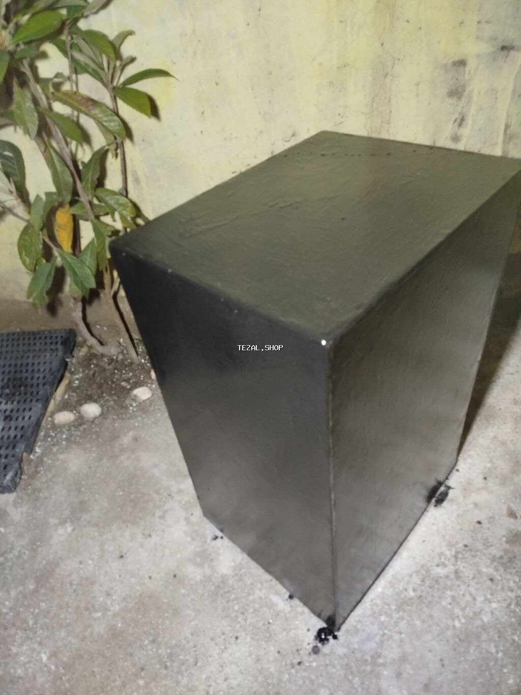 Metal seyf – iri tutumlu, sərt polad korpuslu, qara rəngli. sey 6liq - şəkil 2