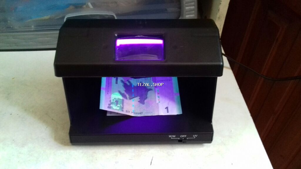 Pul detektoru 2lampali. uv ve aq iwiq