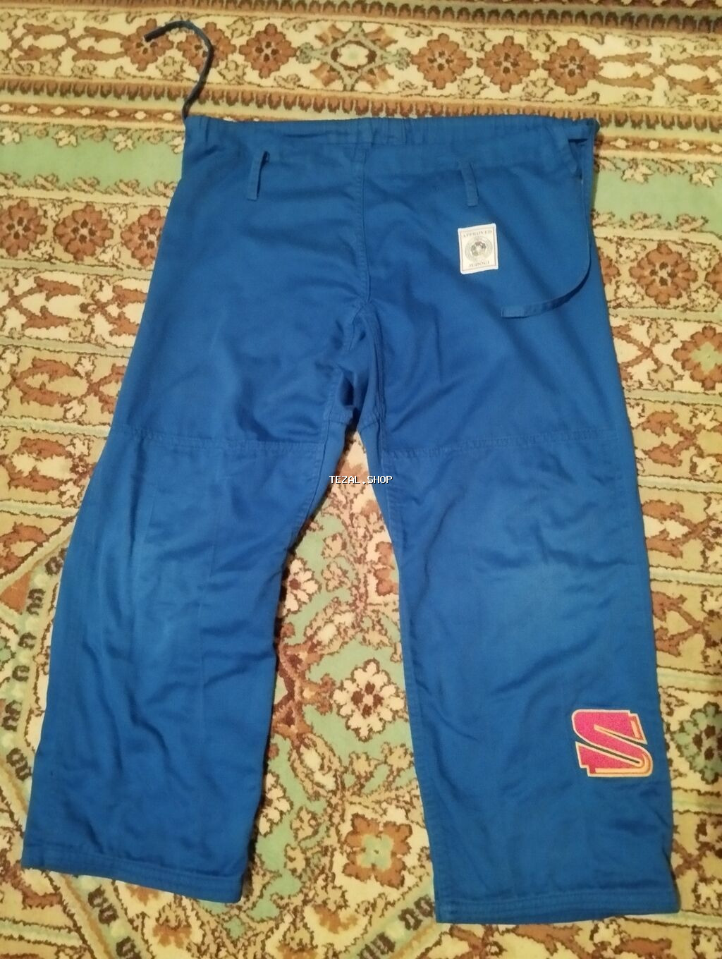 Mavi rəngdə judo kiminosu (gi) – komplekt: - Üst gödəkcə və şalvardan - şəkil 2