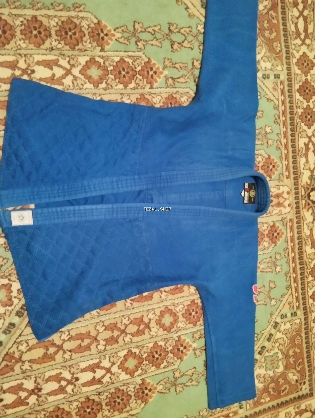 Mavi rəngdə judo kiminosu (gi) – komplekt: - Üst gödəkcə və şalvardan - şəkil 3