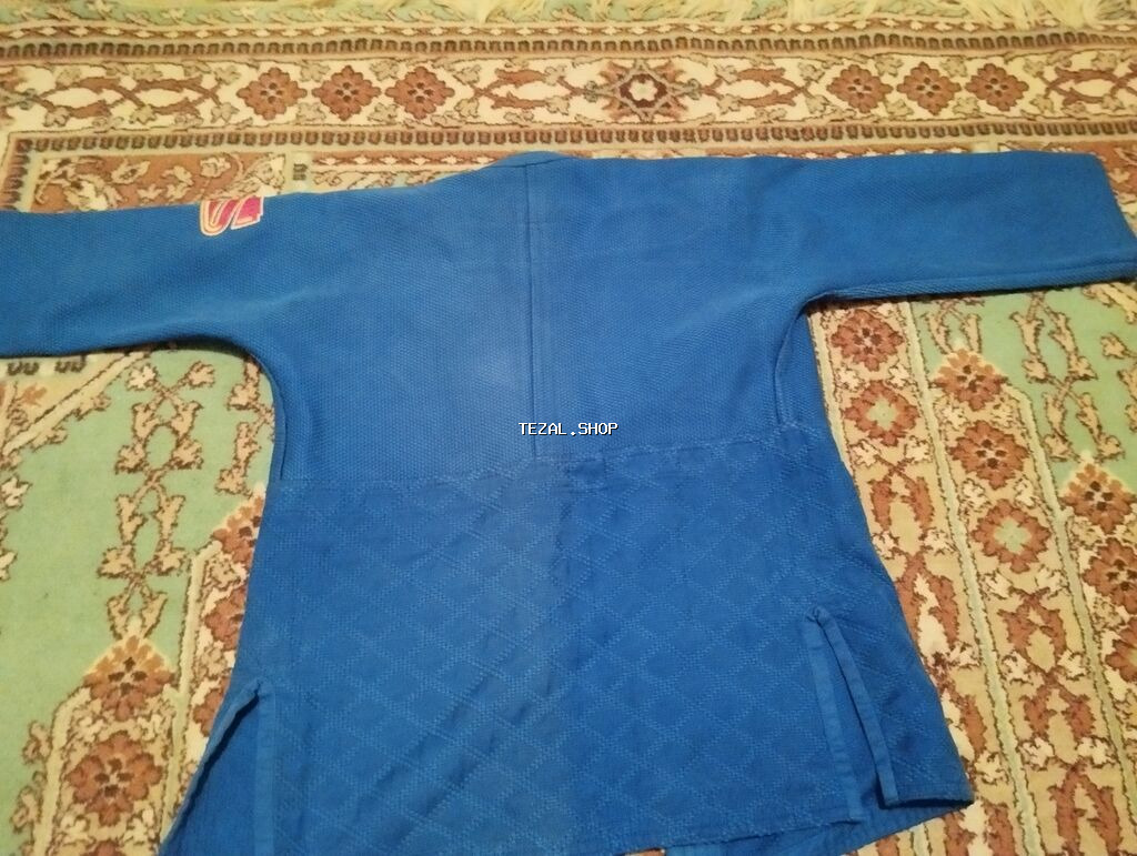 Mavi rəngdə judo kiminosu (gi) – komplekt: - Üst gödəkcə və şalvardan - şəkil 4