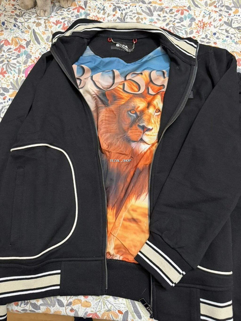 İdman dəsti, Hugo Boss, M, rəng - Qara - şəkil 2