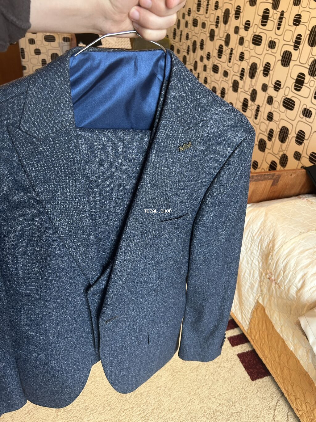 Diego Forlan kişi kostyum dəsti (Vest Suit) – Made in Turkey - Rəng