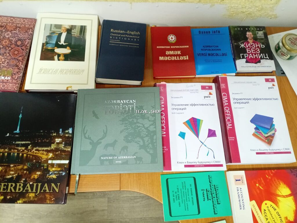 Mövzu: Müxtəlif sahələr üzrə kitablar toplusu – elm, biznes, hüquq - şəkil 3