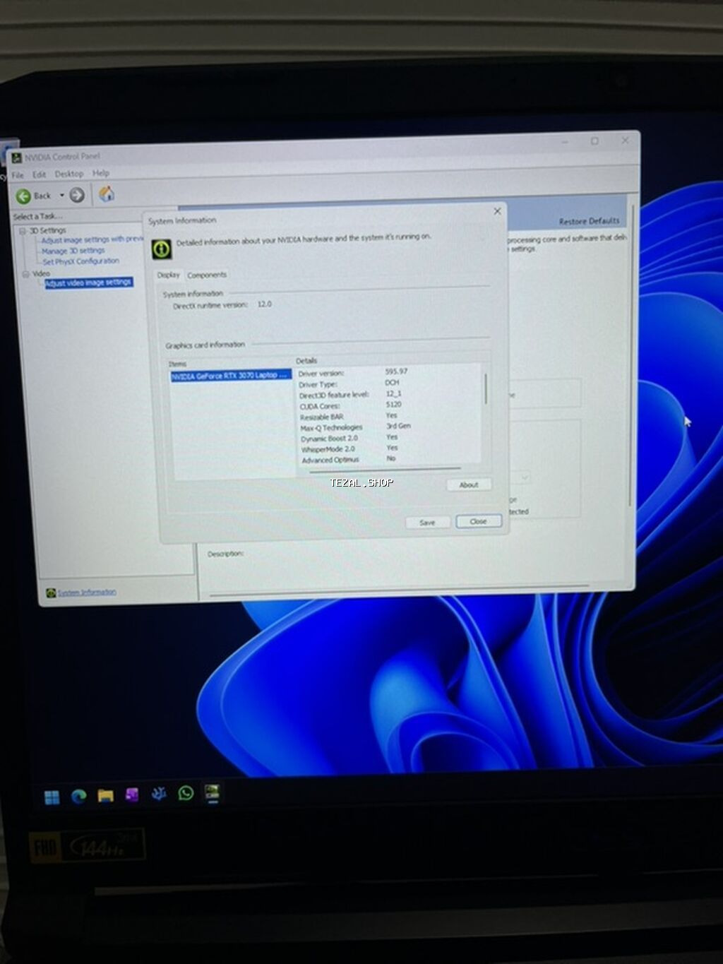Acer Nitro, 17.3 ", Intel Core i5, 512 GB - şəkil 3