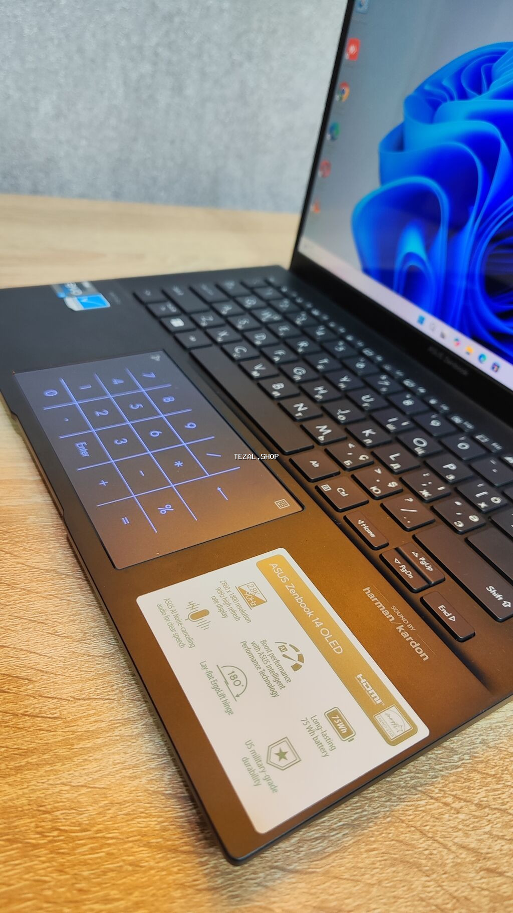 ​💻 Asus Zenbook 14 OLED — Möhtəşəm Ekran və Yüksək Performans ​✨ - şəkil 2