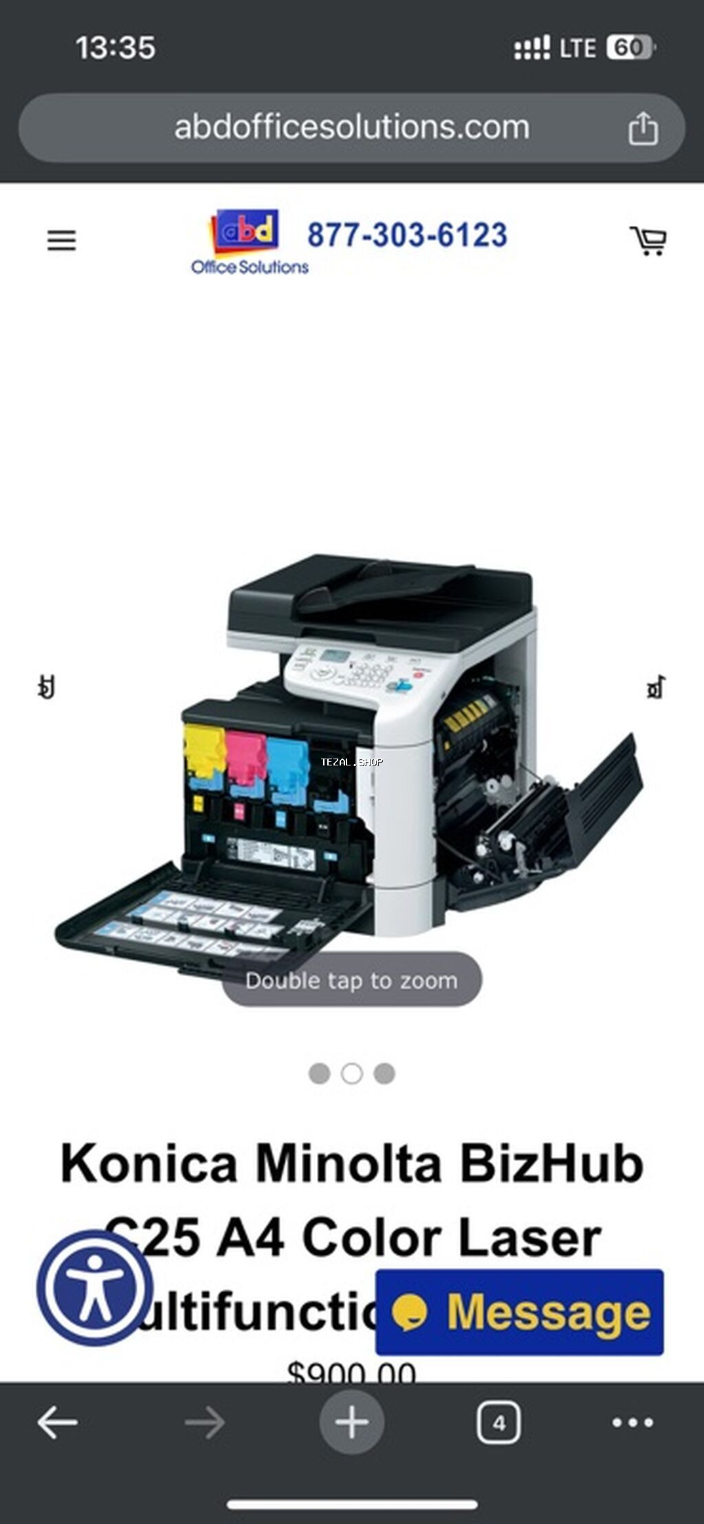 Konica Minolta BizHub C25 – A4 Rəngli Lazer Çoxfunksiyalı qurğu - - şəkil 5