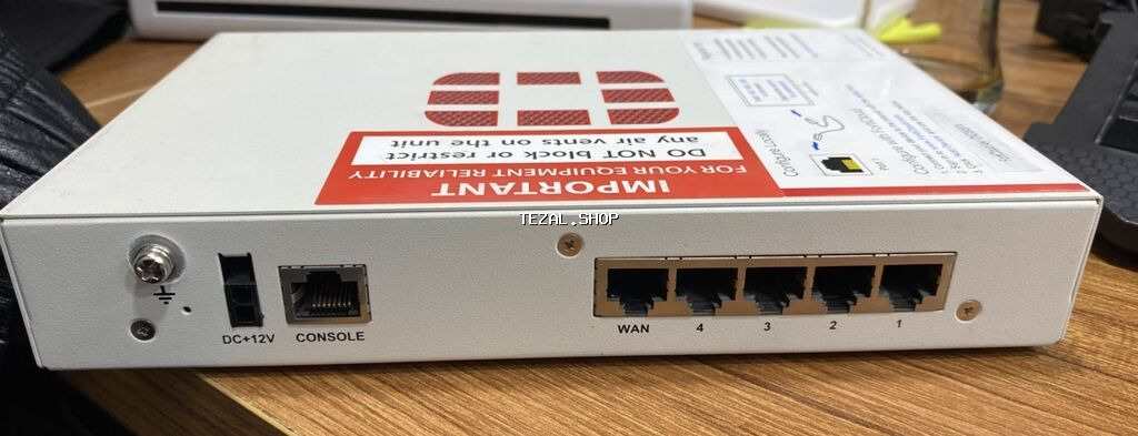 Fortinet FortiGate 30E təhlükəsizlik şlüzü / Next-Generation Firewall - şəkil 2