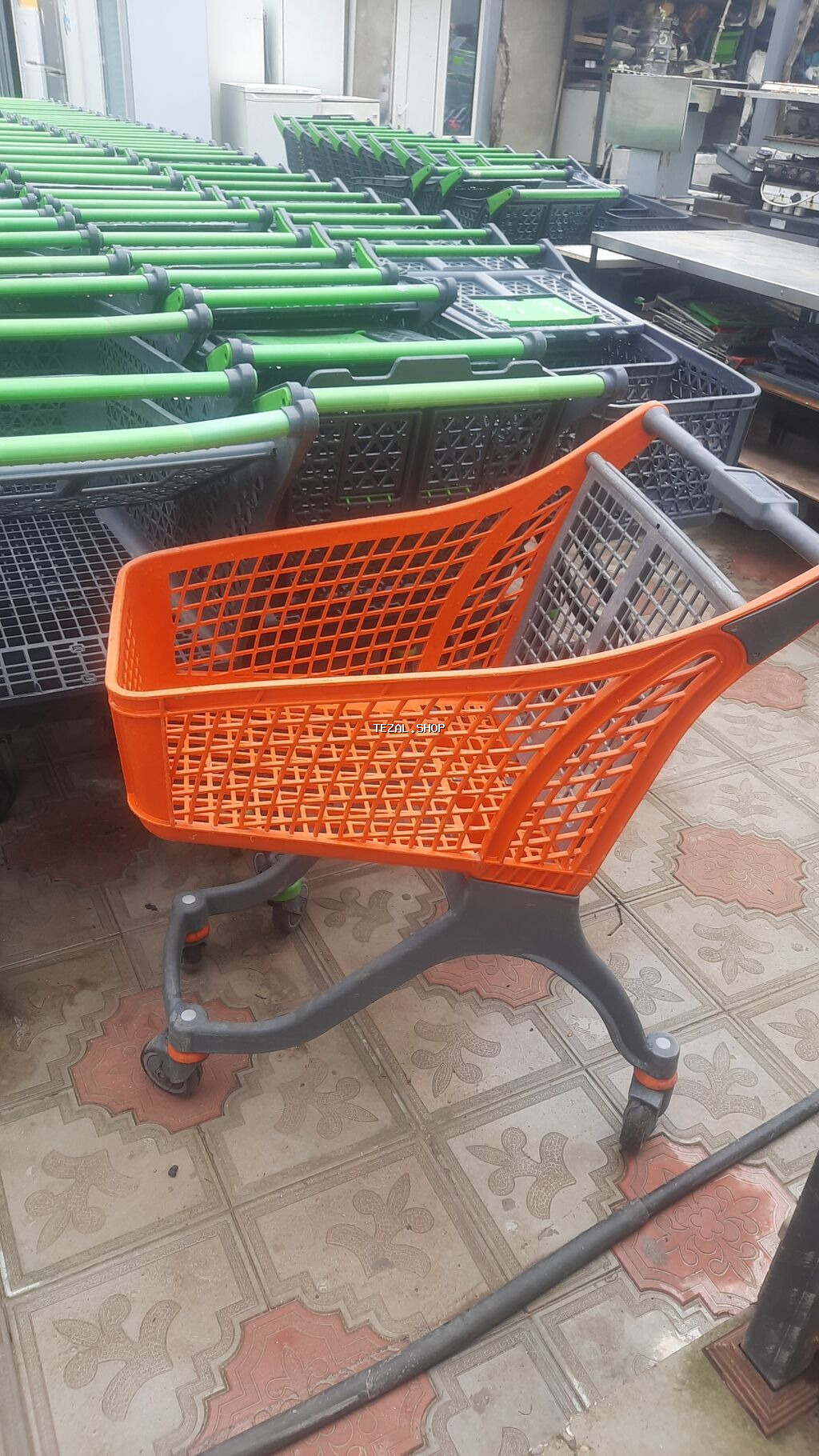 Supermarket/market üçün alış-veriş arabaları - Material: yüngül və - şəkil 2