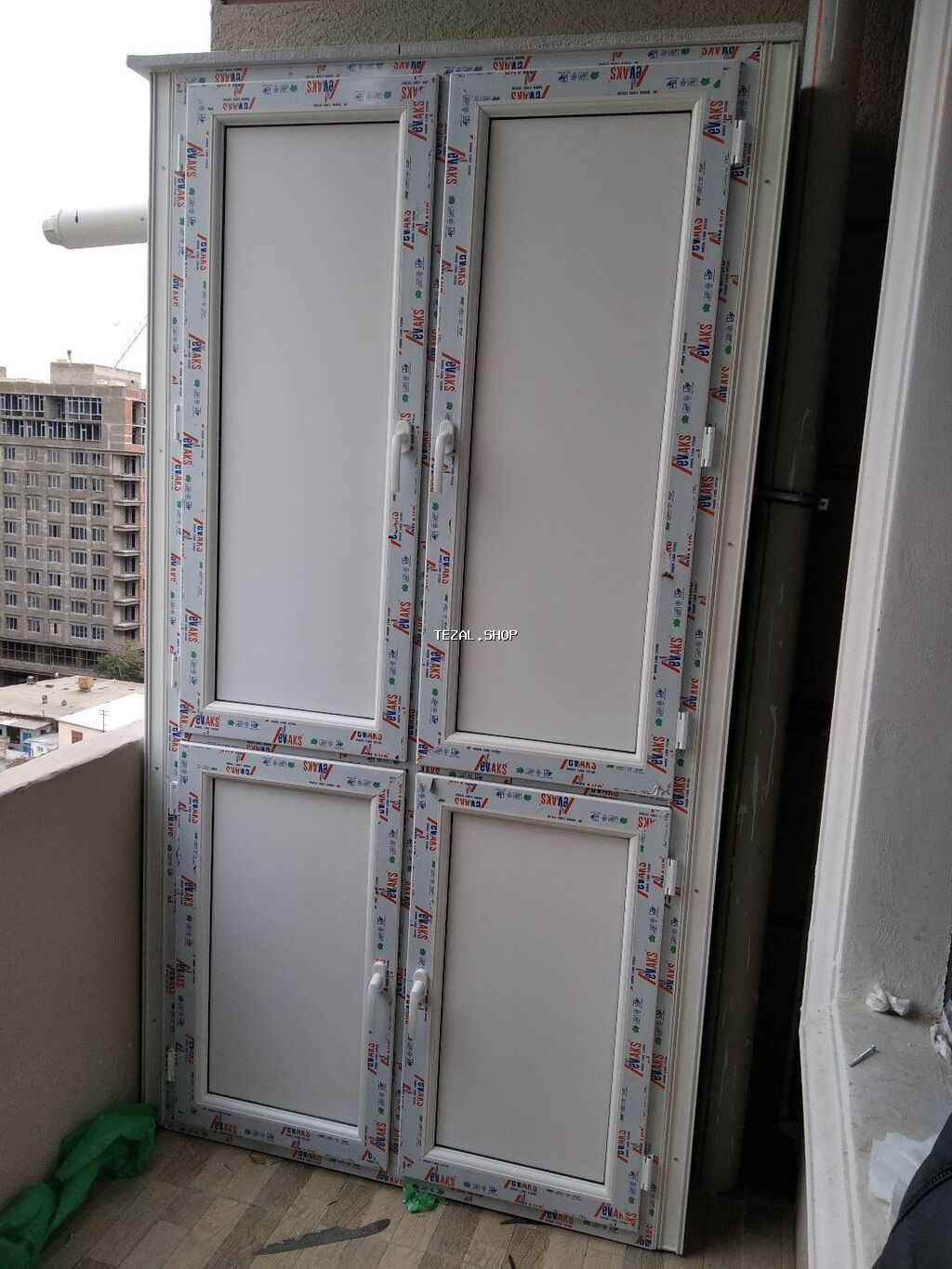 Plastik şkaflar(dolablar) balkonabloka, ev üçün ən yaxşı seçimdir - şəkil 4