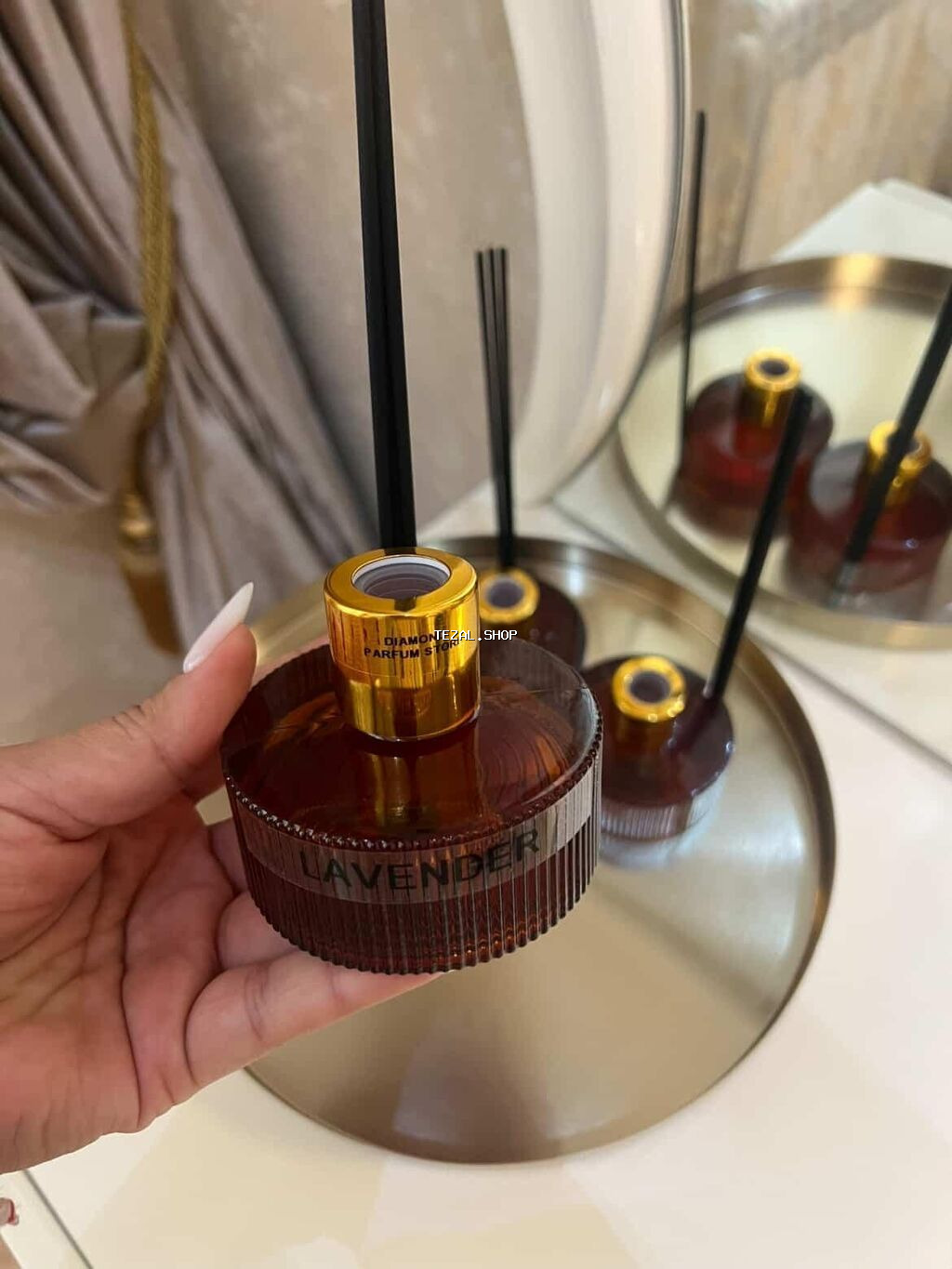 Lavanda diffuseri – ev və ofis üçün çubuqlu otaq ətiri. - Qoxu: təmiz