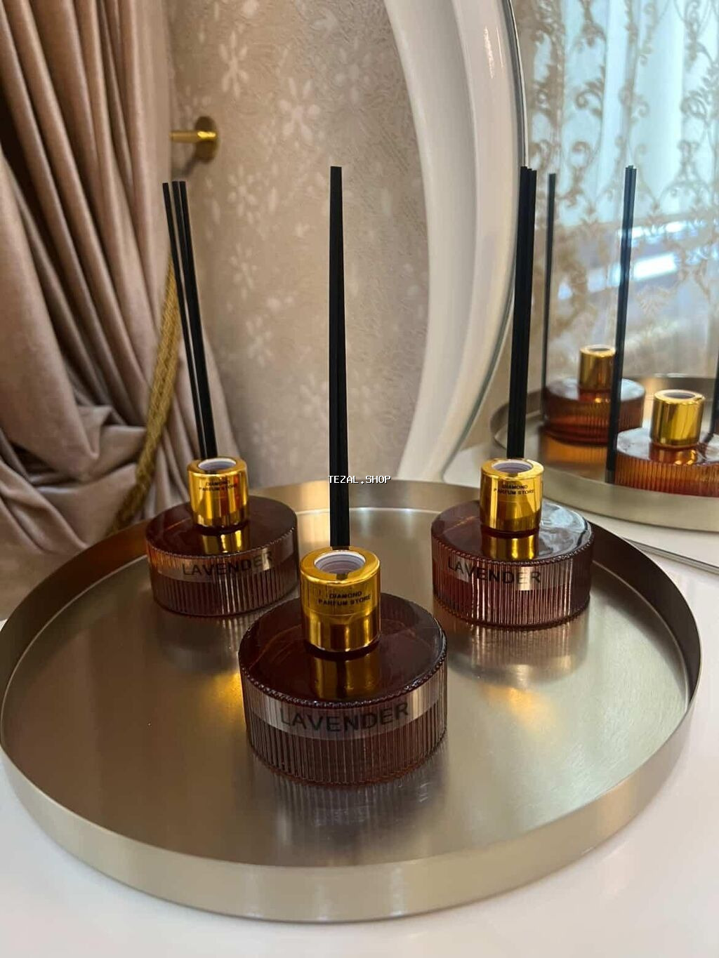 Lavanda diffuseri – ev və ofis üçün çubuqlu otaq ətiri. - Qoxu: təmiz - şəkil 2