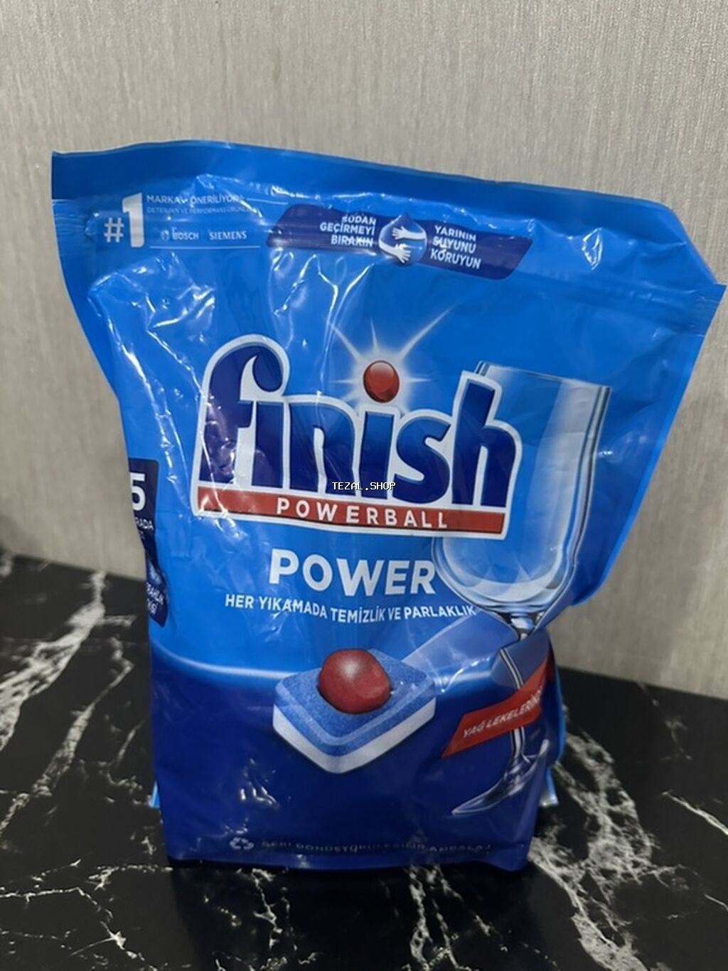Finish Powerball Power – qab-qacaq yuyan maşınlar üçün yuma