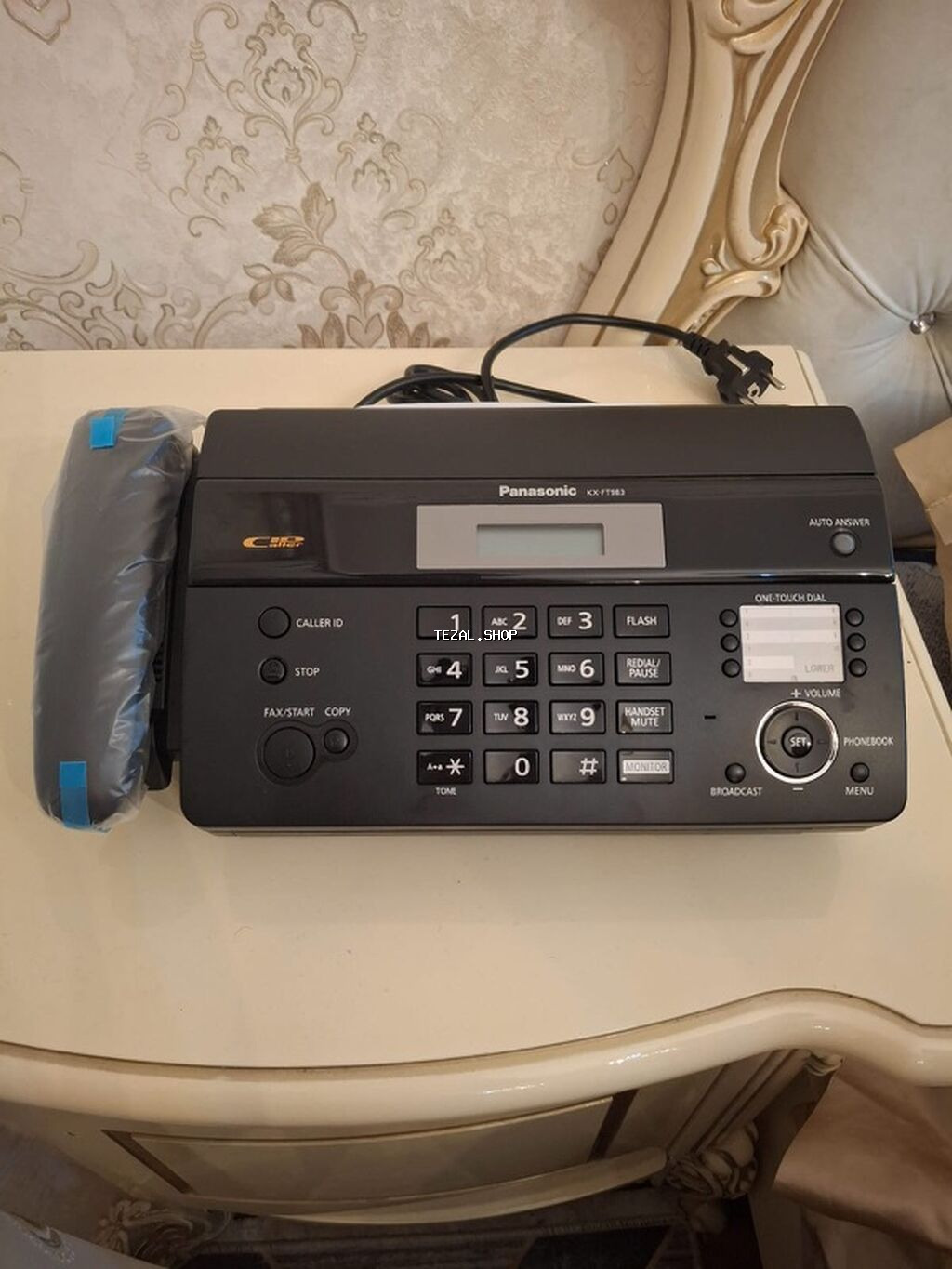 Stasionar telefon Panasonic, Simli, Yeni, Ünvandan götürmə